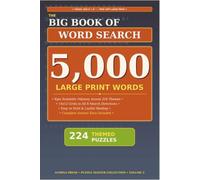 The Big Book of Word Search: Volume 5: Science, Astronomy & Human Discovery - 5,000 Large Print Words & 224 Themed Puzzles in Travel Size 6" x 9" with ... (Lumina Press Puzzle Master Collection)