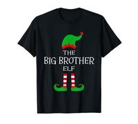 The Big Brother Elf Matching Family Group Funny Christmas Camiseta