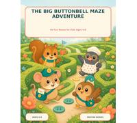 The Big Buttonbell Maze Adventure: 60 Fun Mazes for Kids Ages 4-8
