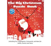The Big Christmas Puzzle Book: Engaging Brain-Bending Holiday Activities