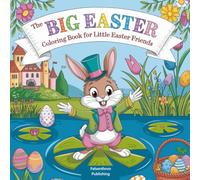 The big Easter coloring book for little Easter friends aged 8 and up with 50 beautiful coloring pictures (Coloring books for young and old)
