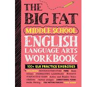 Cuaderno de artes del lenguaje en inglés para secundaria – 100+ ejercicios ELA (Big Fat Notebooks)