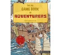 The big game book of adventurers- Libros para niños en inglés: Un cuento en inglés con 3 niveles de juego, de 3 a 8 años. ¡Conoce 6 aventureros distintos! (Gamebooks)