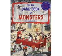 The Big Game Book of Monsters: A book to play with. 3 levels of search and find game for kids 3-8. Play and learn. Big cardboard game-book: 2 (Gamebooks)