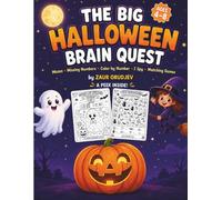 The Big Halloween Brain Quest: Mazes, Missing Numbers, Color by Number, I Spy, Matching Games, and Creative Activities for Kids Ages 4-8