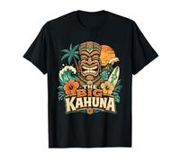 The Big Kahuna Hawaiian Tiki Surf Vintage Tropical Camiseta