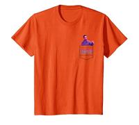 The Big Lebowski The Jesus Pocket Hit Camiseta, Niños, Naranja, 10 años