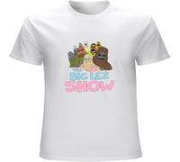 The Big LEZ Show Mens T Shirt Printed Graphic Top Unisex tee White S
