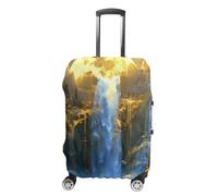 The Big Moon - Funda para equipaje de viaje, lavable, antiarañazos, protector de maleta, Estilo:, S