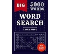The Big Word Search Book for Adults: 100+ Large Print Puzzles
