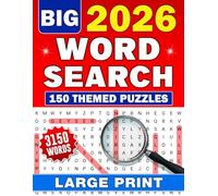 The Big Word Search Book for Adults: 150 Themed Puzzles with 3,150 Words to Keep You Sharp (Perfect Puzzle Gifts for 2026)