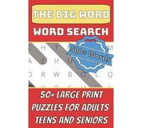 The Big Word Word Search: 50+ Big Word Puzzles with Easy to Read Print for Adults, Teens and Seniors | 6x9 inches, 110 pages | ... Gift for Holidays, Vacations, and Travel