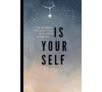 The Biggest Project You'll Ever Work On Is Your Own Potential: Notebooks for School, 6 x 9 Inch Inspirational Hardcover Notebook with 100 Pages, College School Supplies