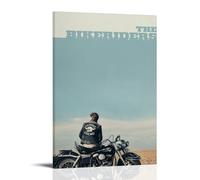 The Bikeriders - Pósteres impermeables para pared, impresión en casa, a prueba de humedad, fácil de instalar y resistente a la decoloración, estilo marco, 40 x 60 cm