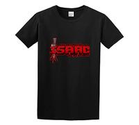 The Binding of Isaac Logo Unisex 100% Cotton Short-Sleeve T-Shirts Black L