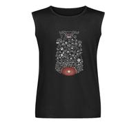 The Binding of Isaac My Friends - Camiseta sin mangas para hombre, de algodón, color negro, Negro , XL