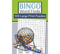 The Bingo Word Finds Book (Large Print, 6×9): 100 Bingo & Game Night Word Searches | 3000 Words: Relaxing puzzles inspired by bingo nights-cards, callers, patterns, prizes & community fun