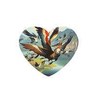 The Birds Are Dancing. Ambientadores para coche, 6 unidades, en forma de corazón, para colgar, aromaterapia, ambientadores perfumados para dormitorio y baño