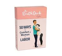 The Birth Deck by Glow: 50 maneras de consolar a una mujer en el parto, debe tener un regalo de registro de baby shower para mamá y papá, niña y niño, reduce el dolor como una Doula