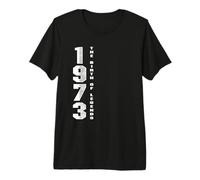 The Birth of Legends 1973 Regalo de Cumpleaños Vintage Camiseta Premium