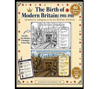 The Birth of Modern Britain: 1901-1918 KS3 History for Kids: Edwardian Era, Suffragettes, & The First World War | KS3 History Educational Colouring Pages