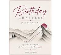 The Birthday Chapters: A 5-Year Birthday Reflection Journal