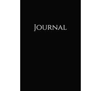 The Black Notebook: Simple Black Lined Notebook for To-Do Lists, Journaling, and Daily Writing - 6x9 Soft Matte Cover