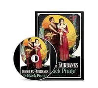 The Black Pirate (1926) Douglas Fairbanks Action, Adventure Movie / Film on DVD (DVD-R)