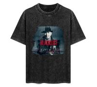 The Blacklist TV Show American Crime Drama Poster Mens T-Shirt Unisex Black Top tee S