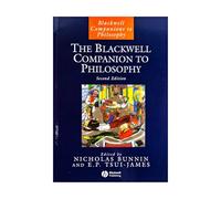 The Blackwell Companion to Philosophy: 2
