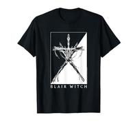 The Blair Witch Project Black and White Stick Figure Horror Camiseta