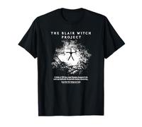The Blair Witch Project Black and White Trees Horror Movie Camiseta