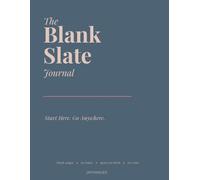 The Blank Slate Journal: For Ideas, Possibilities, and Thoughts Worth Returning To.