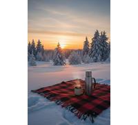 The Blanket of Snow: 100 Lined Pages for Reflection, Creativity, and Quiet Winter Thoughts