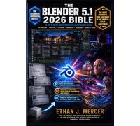 The Blender 5.1 2026 Bible: 3-in-1 Illustrated Guide to 3D Modelling, Sculpting, Texturing, Animation, Geometry Nodes, Lighting, Rendering and Compositing - Step-by-Step Tutorials, Real-World Workflow