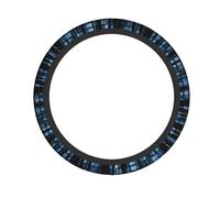 The Blue Binary Print - Funda universal antideslizante para volante de coche, 15 pulgadas, para mujeres y hombres