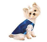 The Blue Binary Print - Ropa para perros pequeños, transpirables, para cachorros, gatitos, perros y gatos