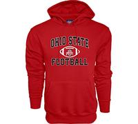 The Blue Brand NCAA Ohio State Buckeyes - Sudadera con Capucha para Hombre, Color del Equipo, Color Rojo, Talla Grande
