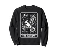 The Blue Jay Tarot Card Observador De Aves Sudadera