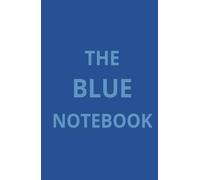 THE BLUE NOTE BOOK: Notes London Eco A5 Notebook with Lined Pages, Medium Hardback Journal, Note, sustainably sourced paper (Blue)