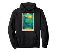 The Blue Whale Tarot Card Sudadera con Capucha