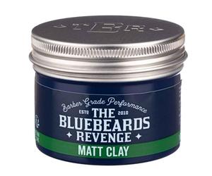The Bluebeards Revenge, Texturising Hair styling Matt Clay For Men, Medium Hold, Low Shine And Matt Finish, 150ml