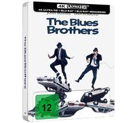 The Blues Brothers - Limited Edition - Steelbook (4K Ultra HD) (+ Blu-ray) (+ Bonus-Blu-ray) [Alemania] [Blu-ray]