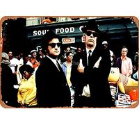 The Blues Brothers - Póster retro de metal vintage de 12 x 8 pulgadas, decoración de pared para el hogar, bar, hombre, cueva