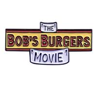 The Bob's Burgers - Pin esmaltado con logotipo de Bob Belcher de comedia animada de 1.4 pulgadas, 1.4 Inches, Esmalte, Esmalte