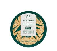 The Body Shop Hair & Scrub - Exfoliante para pieles secas, 240 ml, jengibre