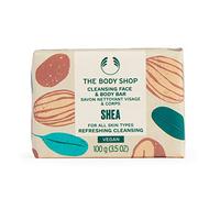 The Body Shop Jabón de Karité - Barra limpiadora facial y corporal - Para todo tipo de piel - 100 g
