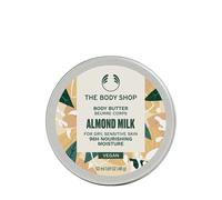 THE BODY SHOP Mantequilla de leche de almendras para pieles secas y sensibles: 96 horas de humedad, 50 ml