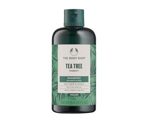 The Body Shop Tea Tree Shampoo for Oily Hair and Scalp Vegan Silk Protein