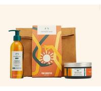 The Body Shop Vibe Booster Set de regalo, gel de baño de 200 ml, crema corporal de 200 ml